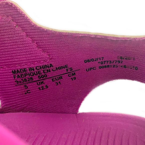 NIKE SUNRAY Protect 2 Little Girls Sandals in Pink - Picture 10 of 10